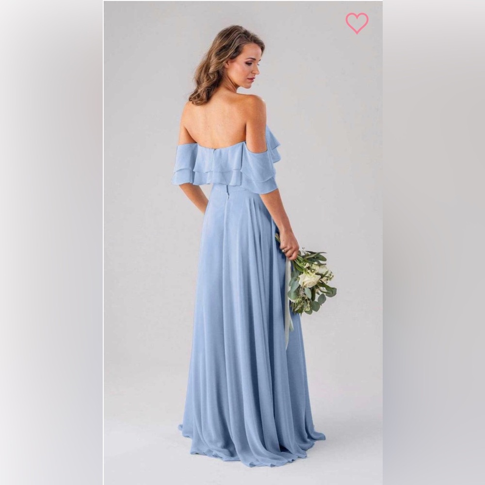 Kennedy Blue Allison Bridesmaid Dress in Moss - Picture 2 of 2